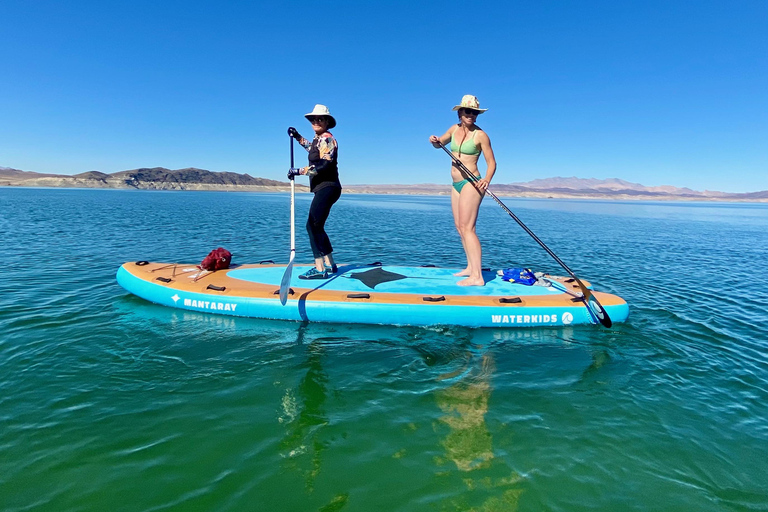 Lake Mead: Giant Paddle Board guided Tour includes 4 people