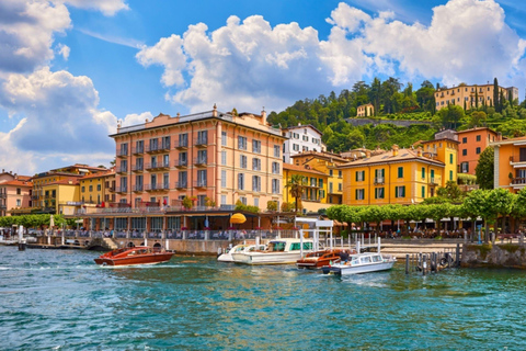Milano:Escursione sul Lago di Como, Lugano e Bellagio con crociera in barca