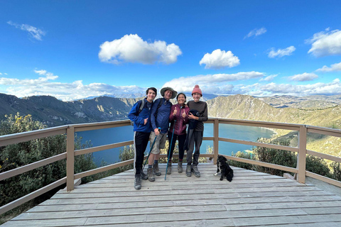 Från Quito: Quilotoa heldagstur inklusive lunch och biljettPrivat rundtur