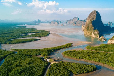 Phuket: Samet Nangshe i Cheow Lan Lake Adventure Day Tour