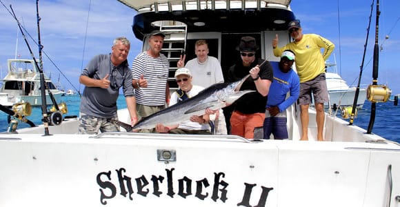 Punta Cana offshore private fishing charter "Sherlock" 39 &#39;