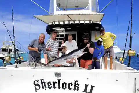 Punta Cana offshore private fishing charter "Sherlock" 39 '