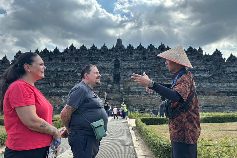 From Yogyakarta:Borobudur Climb with Ticket & Mendut Temple