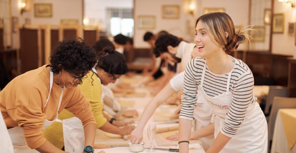 Rome: Authentic Pasta Cooking Class on Piazza Navona
