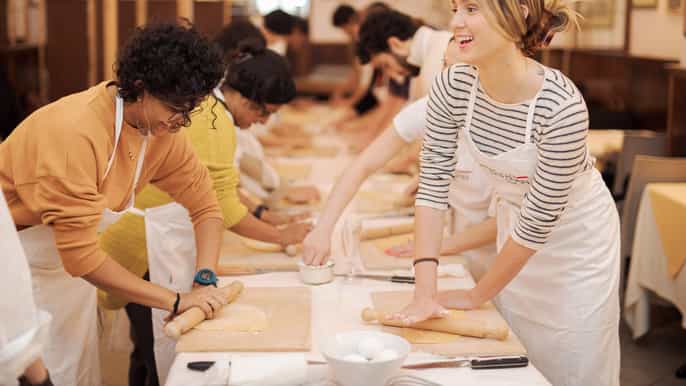 Roma: Clase de cocina de pasta fettuccine en el centro de Roma