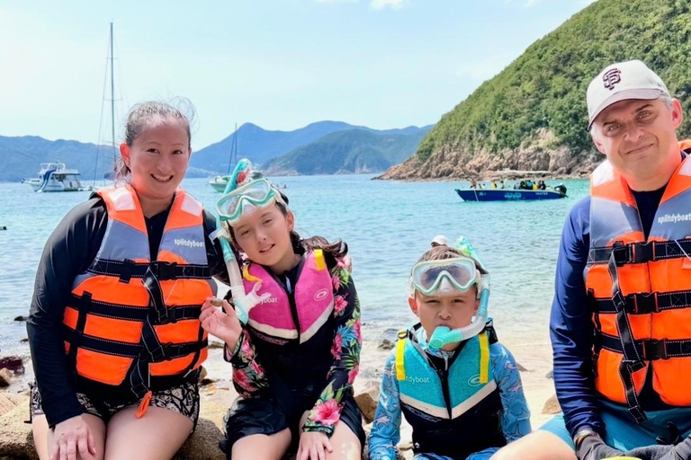 Hong Kong Sai Kung Full Day Snorkelling and Beach Yacht Tour