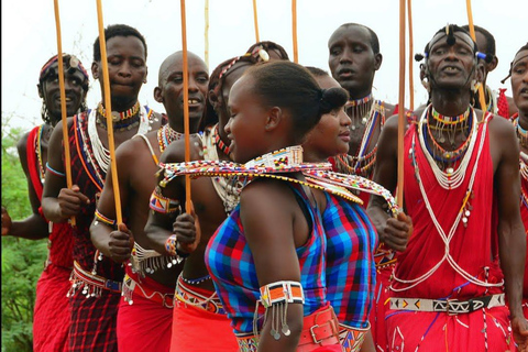 Kulturell rundtur på eftermiddagen på Bomas of Kenya i Nairobi