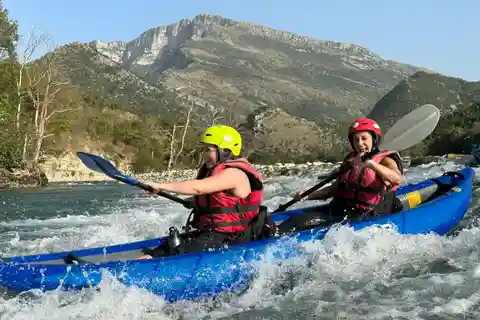 Berat: Kayaking in Berat, Osumi River