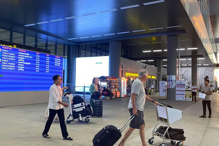 Transfer from Siem Reap Airport to hotels in Siem Reap