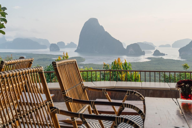 Phuket : sortie en bateau à longue queue privé dans la baie de Phang NgaPhuket : sortie privée en bateau à longue queue dans la baie de Phang Nga