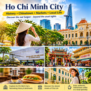 Saigon Half or Fullday: Heritage, Chinatown & Authentic city Saigon Half or Fullday: Heritage, Chinatown & Authentic city
