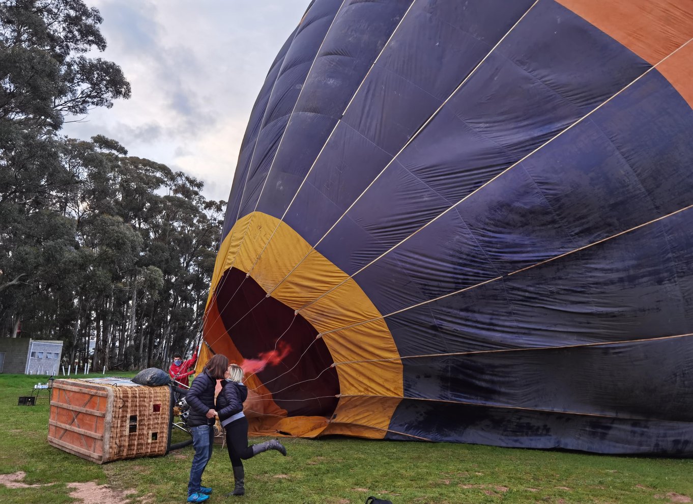 Varmluftsballon og Cape Wine-områder Privat guidet tur