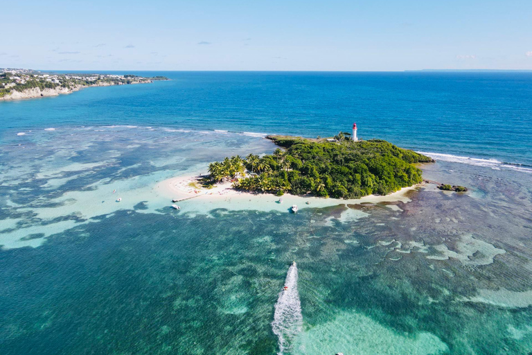 ILET GOSIER: visita o ilet du gosier num caiaque transparente