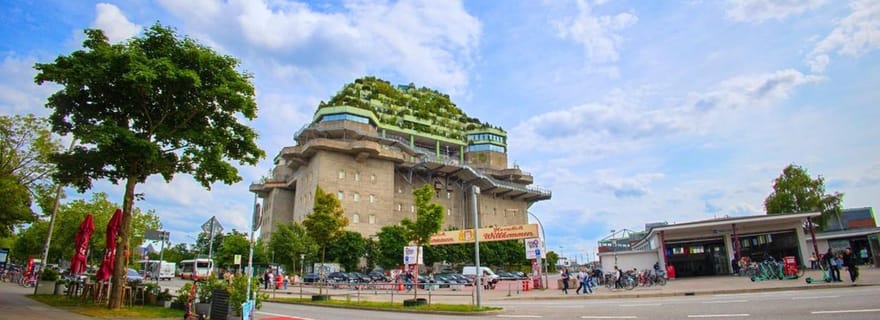 Hamburg: Rundgang über den Grünen Bunker auf St. Pauli