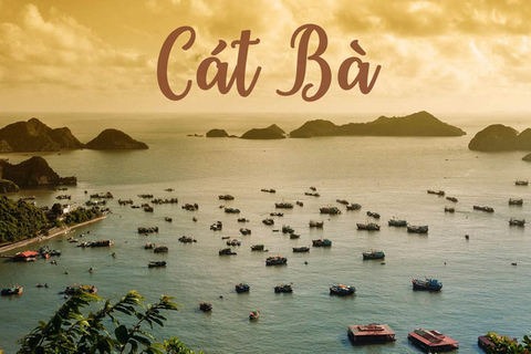 HANOI: ESPLORARE CAT BA - LAN HA BAY (2 GIORNI E 1 NOTTE)