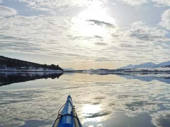 Easy-going Guided Winter Sea Kayaking