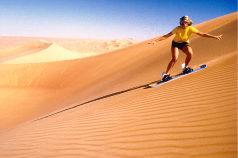 Abu Dhabi: Quad Bike ATV Safari, Camel Ride and Sandboarding