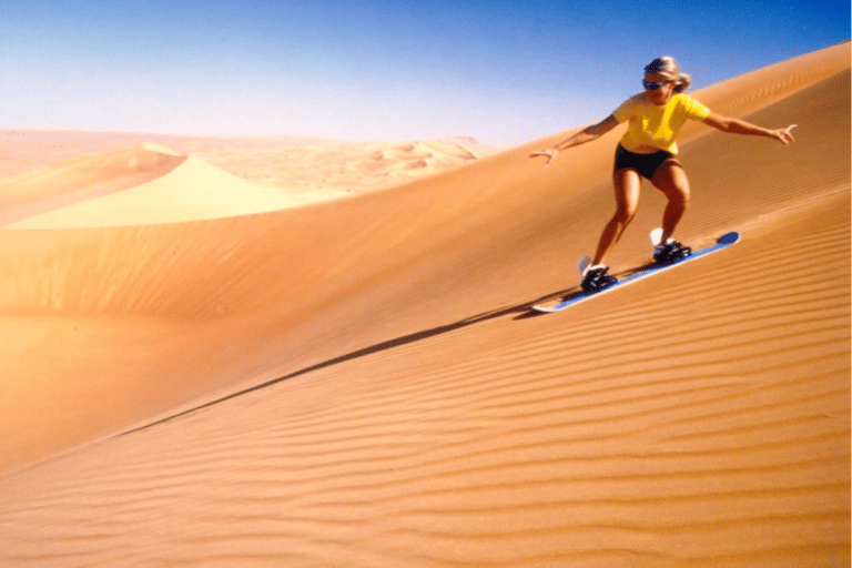 Abu Dhabi: Quad Bike ATV Safari, Camel Ride and Sandboarding