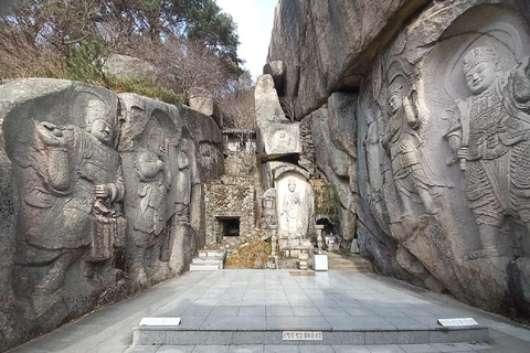 From Busan: Hidden Buddhist Temples Tour Private Day Trip 4-hour Seokbulsa & Hongryongsa Temple Tour
