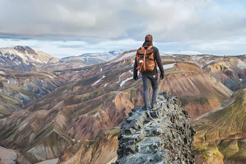 Privéwandeling Landmannalaugar met pick-up in Reykjavik
