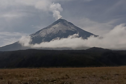 Passeio a cavalo e caminhada no vulcão Cotopaxi para iniciantes