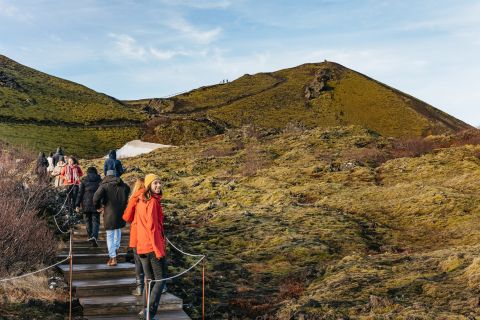 Reykjavik: Silver Circle, Canyon Baths en watervallen Tour