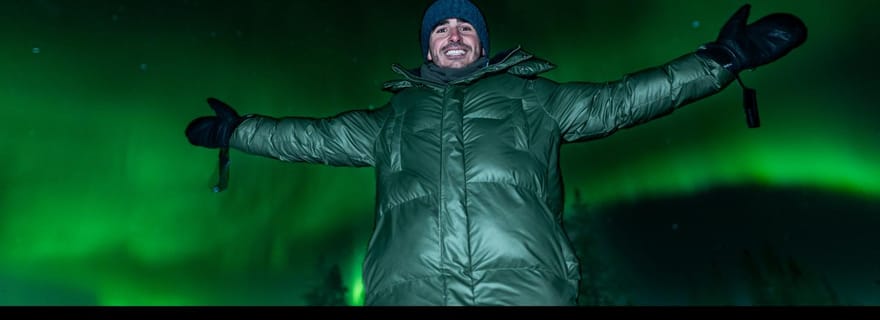 Aurores boréales garanties, kilomètres illimités, guide de la région