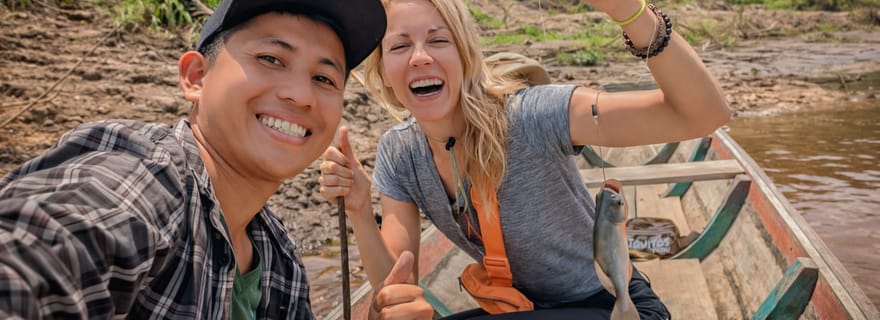 Piranha Fishing Tour à Iquitos - Attrapez les prédateurs de l'Amazonie !