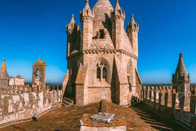 From Lisbon: Évora + Chapel of Bones + Monsaraz + Alentejo Wines Évora Tour + MONSARAZ + Wine Tasting
