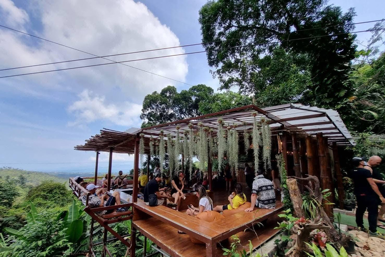 Samui Zipline FLY & Fun Tree Bridge Jungle Cafe & Waterfall