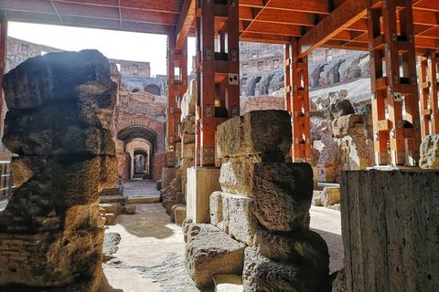 Rome: Private Colosseum Underground & Dungeons Tour