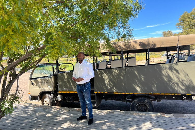 Safari al atardecer en la Reserva de Caza de Aquila con transporte privado