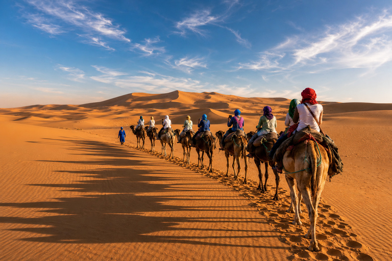 Marrakech: 3-Day Merzouga Sahara Desert Tour & Luxury Camp Option 3 — Premium Desert Experience
