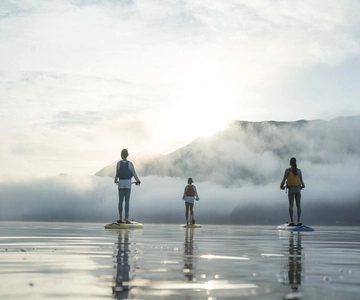 Saiko Lake: Hobie Watersports with Mount Fuji View
