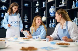 Amsterdam: Workshop für traditionelle holländische blaue Fliesenmalerei