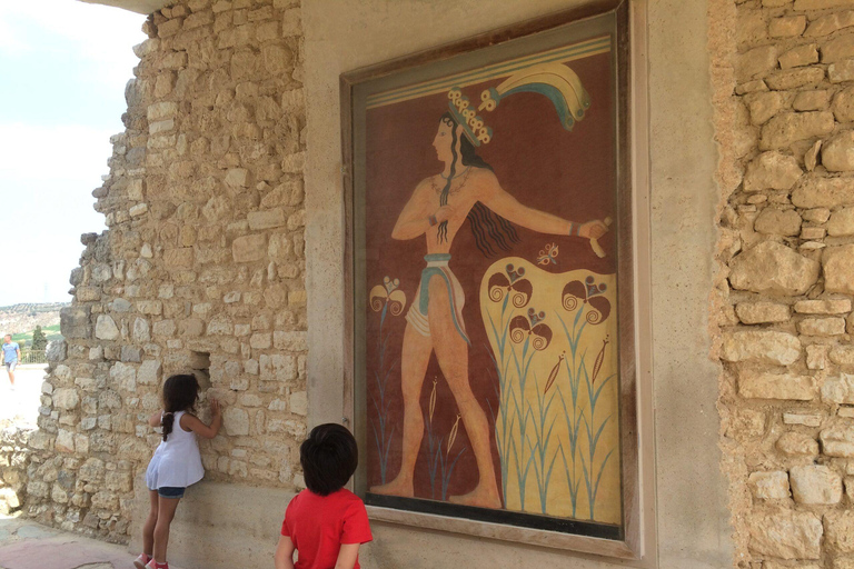 Minoan Path: Knossos Palace, Winery Visit, Lunch at Archanes Starting from Rethymno Areas