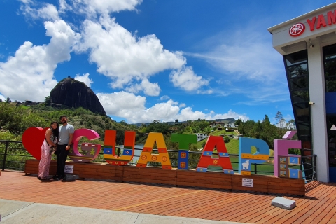 From Medellín: El Peñón Rock and Guatapé Town Private Tour