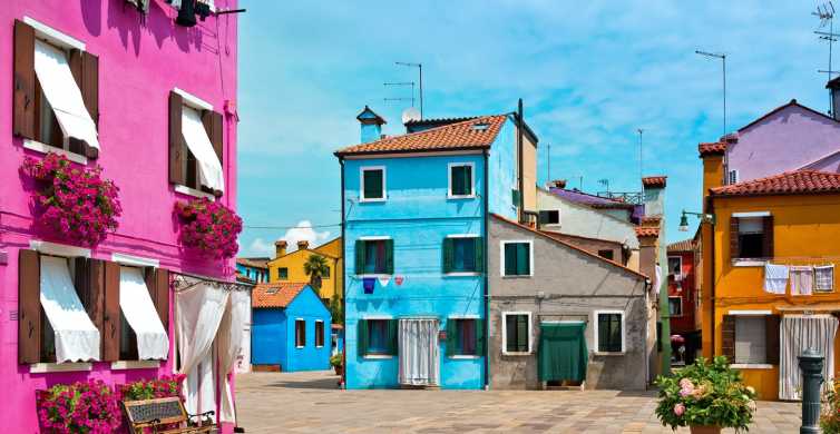 Venise : îles de Murano, Burano et Torcello