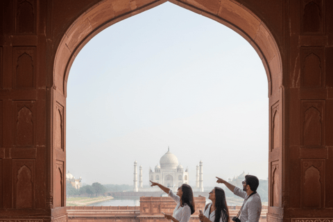 From Jaipur : Taj Mahal & Agra Fort Day Tour with Lunch