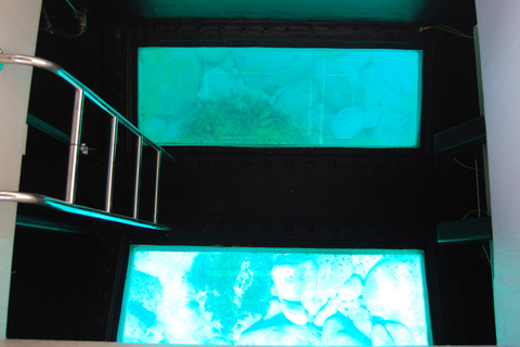 Canal de Corinto: travesía en barco con fondo de cristal St. Andreas