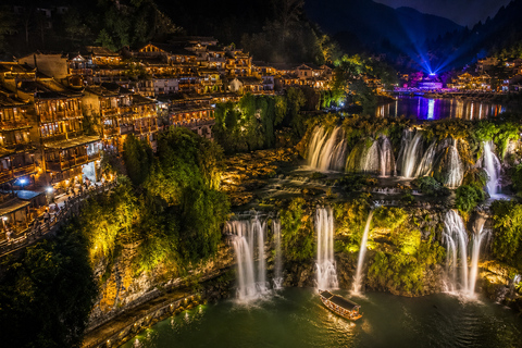 Furong Ancient Town: Tickets & Private Transfer Options 3 Days Entry Ticket & Cultural Show