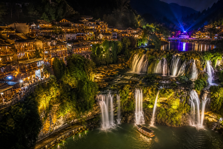 Furong Ancient Town: Tickets & Private Transfer Options 3 Days Entry Ticket & Cultural Show