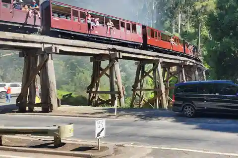 Tour privato da Melbourne a Puffing Billy e Yarra Valley