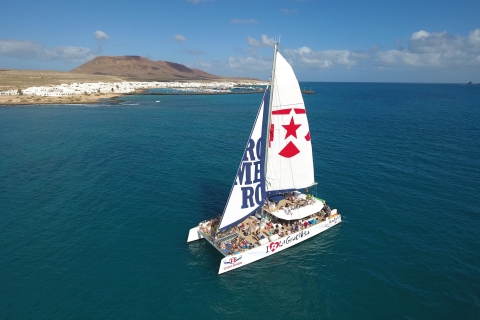 La Graciosa: Eilandcruise met lunch voor cruisepassagiers