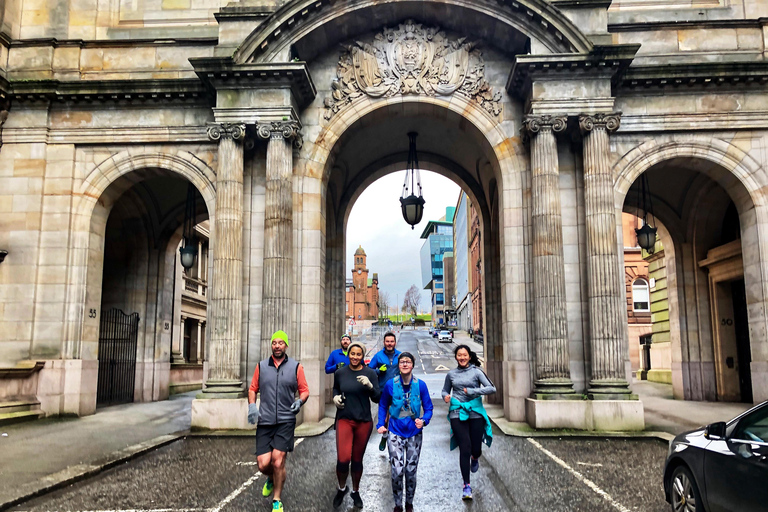 Glasgow: Guided running tour