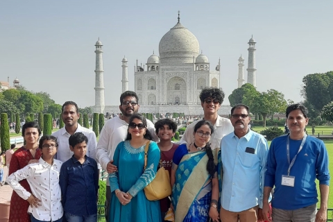 Agra: Taj Mahal y Fuerte de Agra con Guía