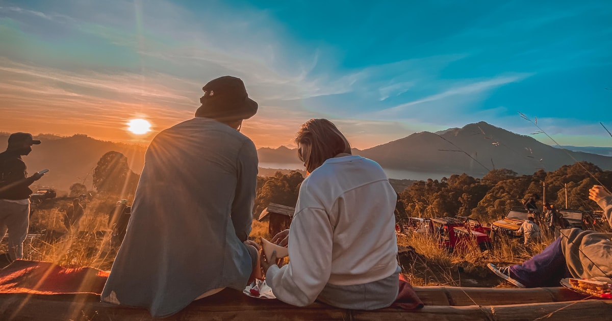 Mount Batur Hiking and Floating Temple | GetYourGuide