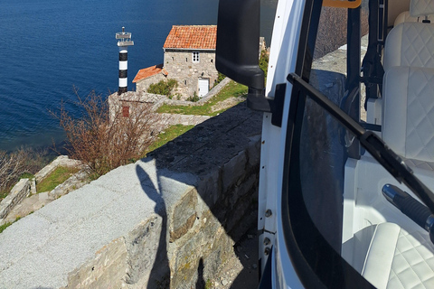 Kotor: eTukTuk Tour with Prčanj, Tivat, and Trojica Hill