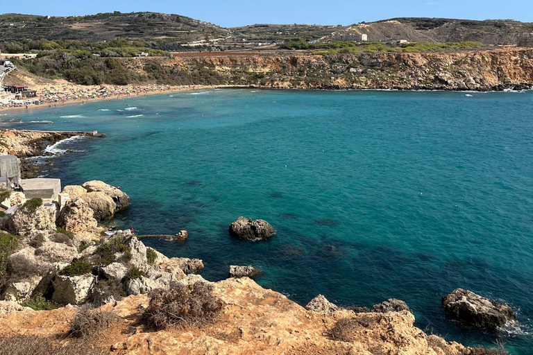 Malta, park przyrody Il-Majjistral: wędrówki i joga na świeżym powietrzu