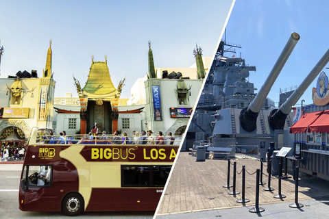Los Angeles: Hop-On Hop-Off Bus & USS Iowa Museum Entry